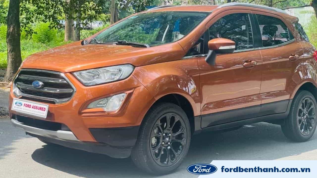 Ford Ecosport 1.5L Titanium_2018. Màu: cam đất, Số km: 43.000km