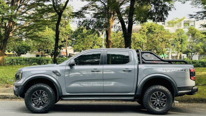 FORD RANGER RAPTOR 4X4 2023 MÀU XÁM, 51.000 KM