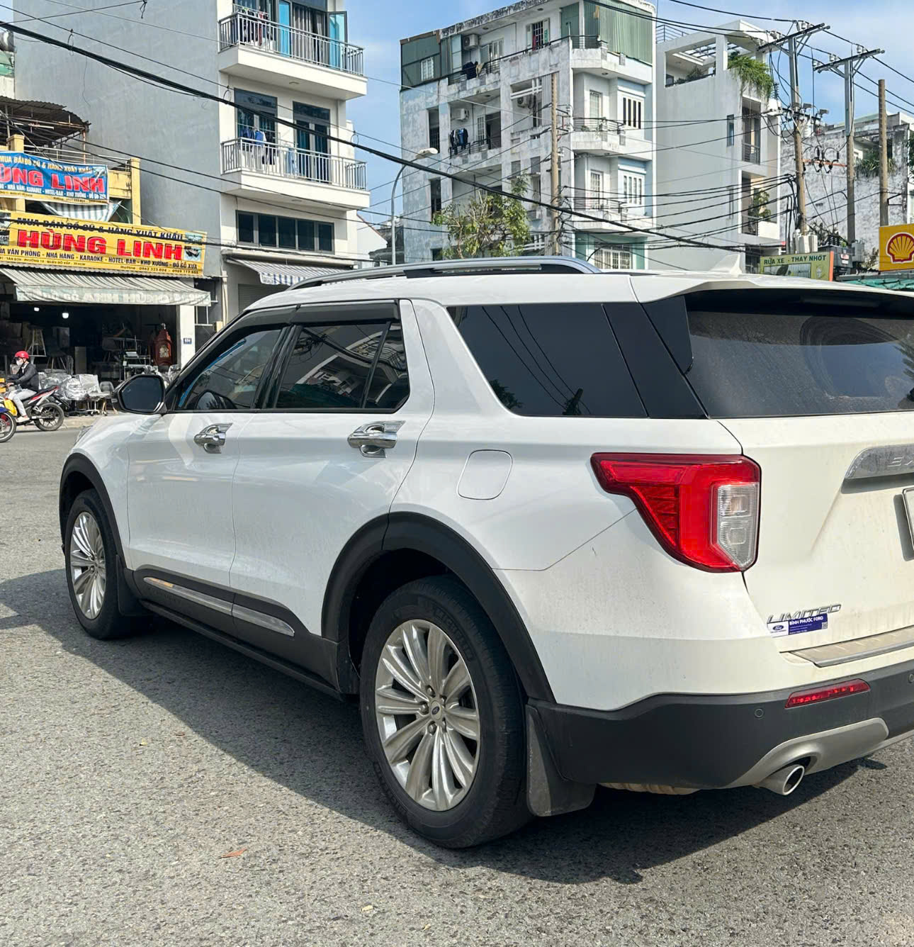 Ford Explorer 2021 Nhập Mỹ, Màu Trắng 55.000 KM - Ảnh 4
