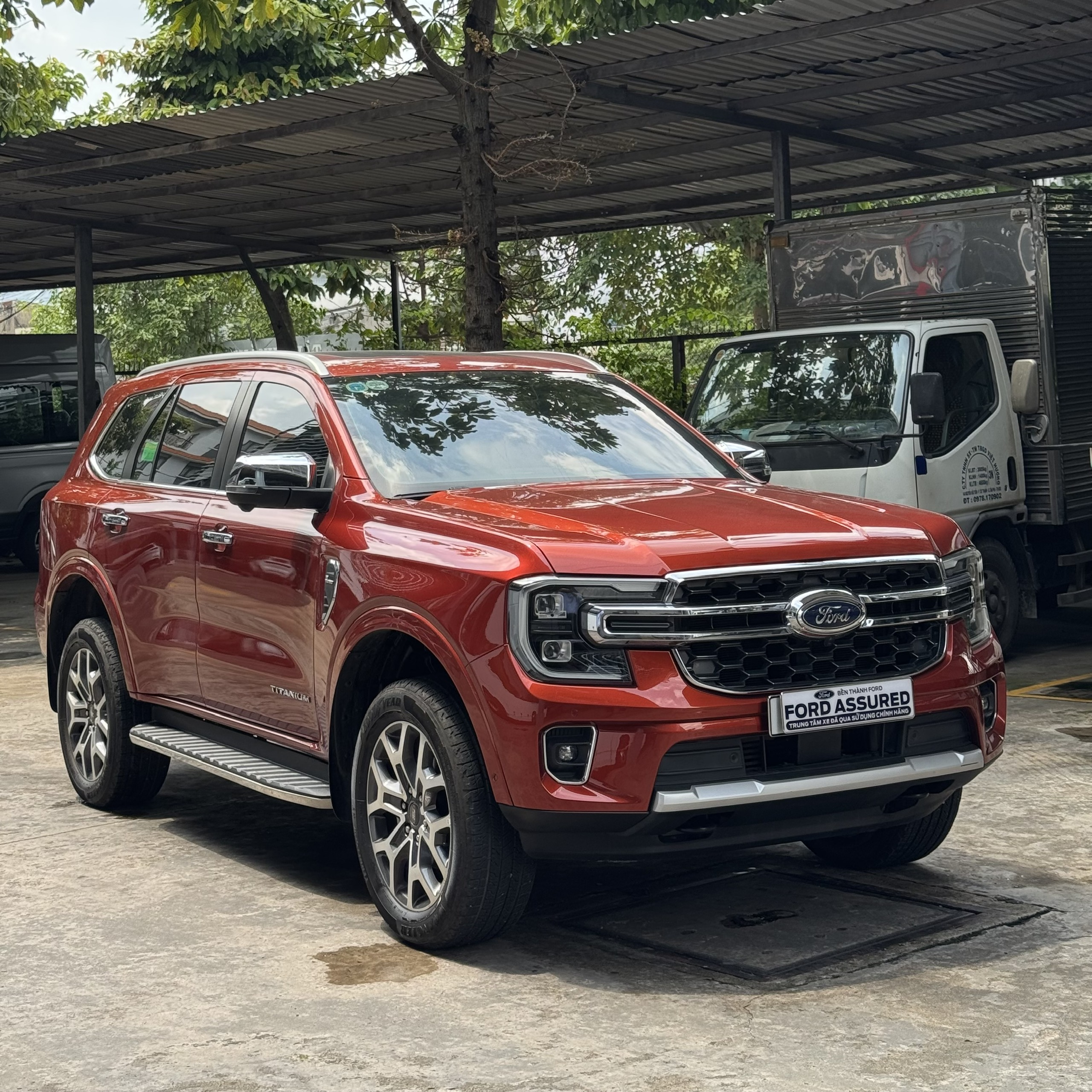 Ford Everest Titanium 4x4 2023 ĐỎ CAM 49.000 KM - Ảnh 7